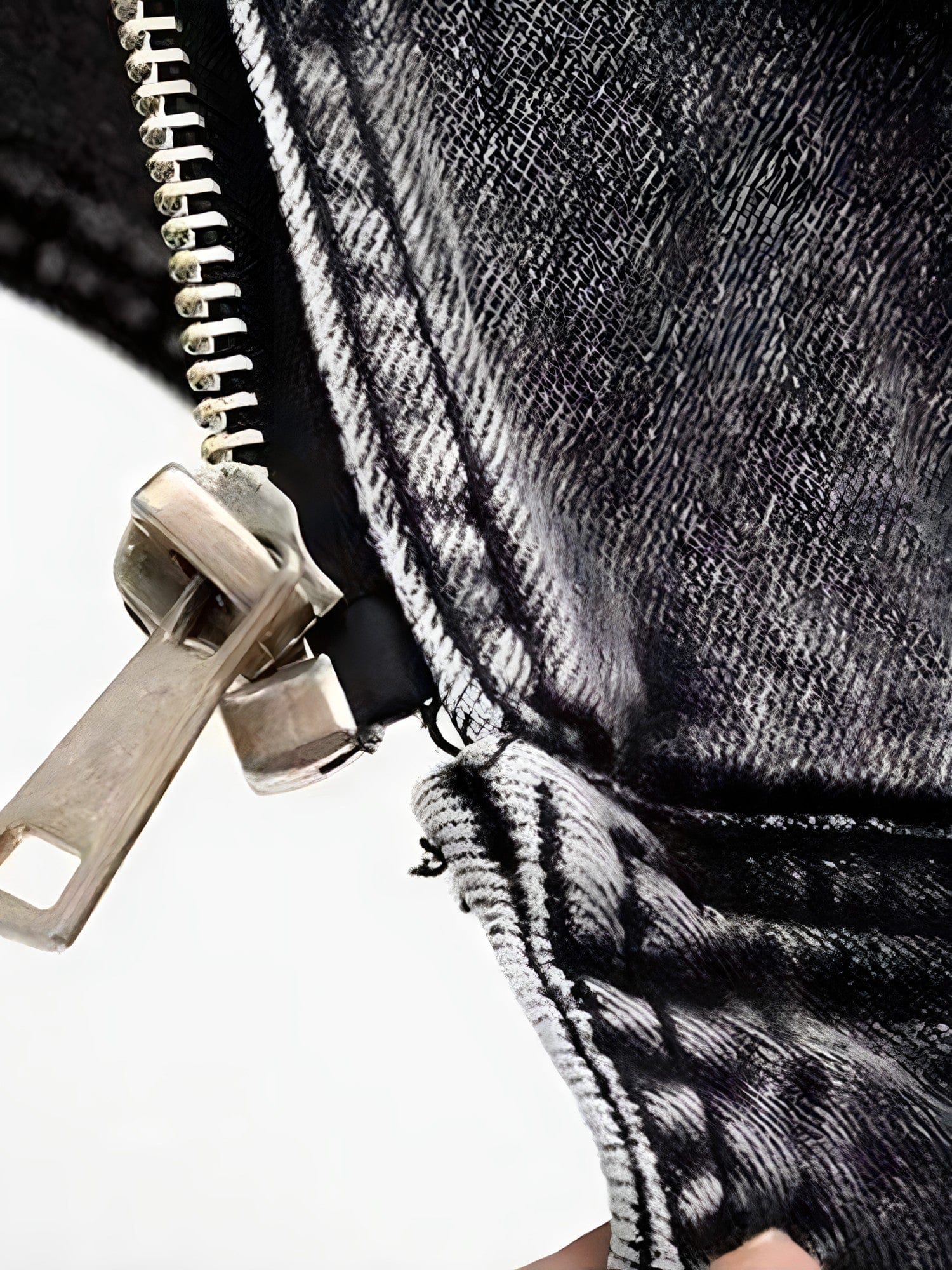 Dam Jeanväst Tidlös Denim Rustik Stil 4