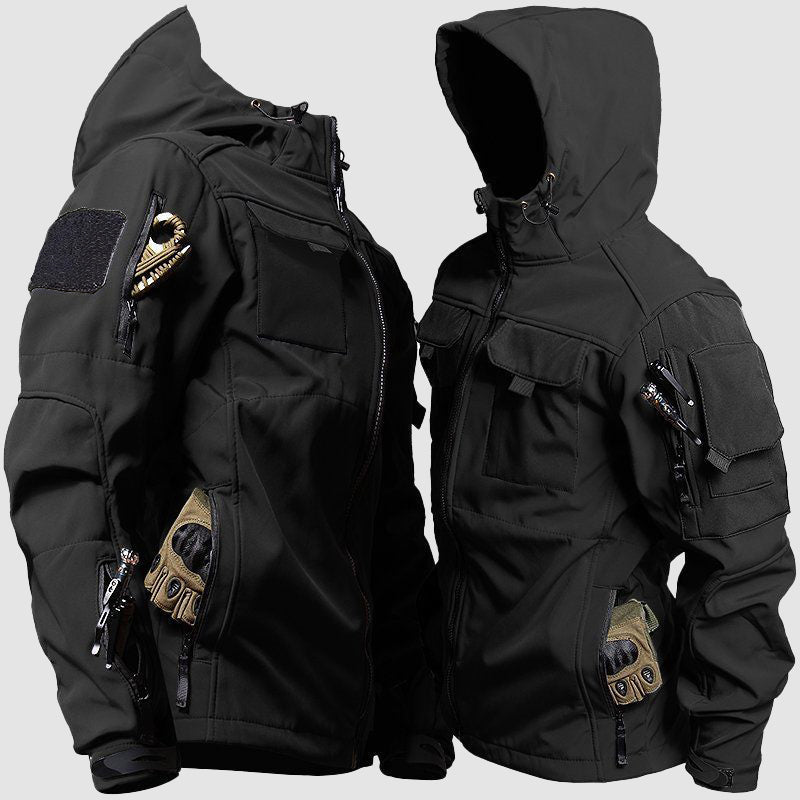 Herrjacka Softshell Taktisk Vattenavvisande Material-1