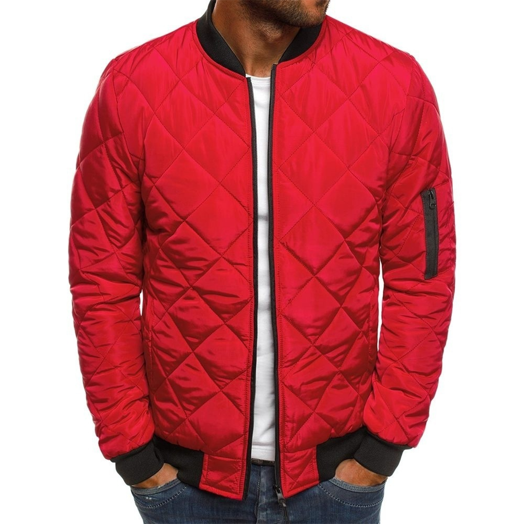 Herrjacka Bomberjacka Modern Design Polyester-4
