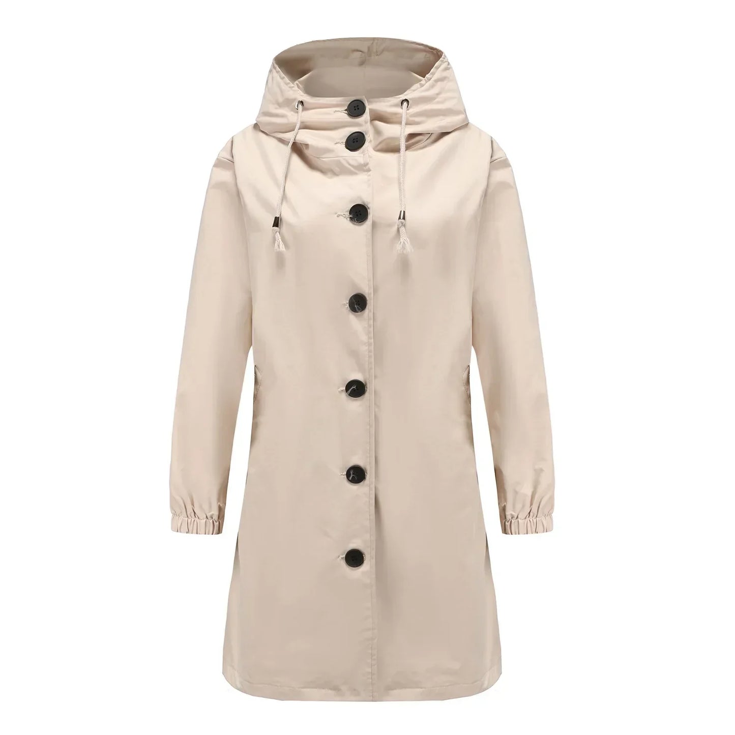 Variant image for Dam Trenchcoat Vattenavvisande Klassisk Stil Långt Tyg-3