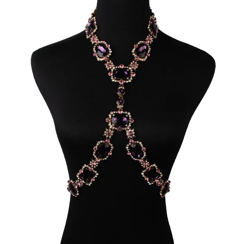 Variant image for Kvinnors Kroppsmycken Geometrisk Zinklegation med Strass-4