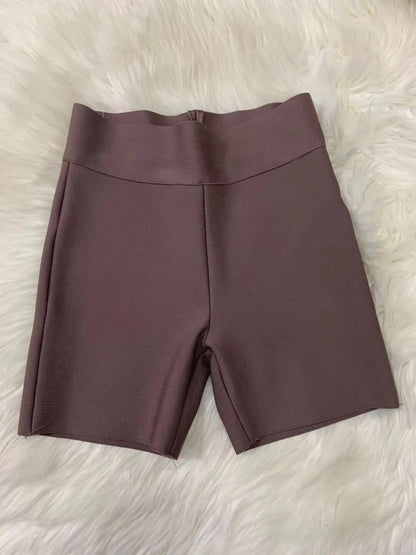 Variant image for Träningsshorts Dam Midjehöga Polyester Bekväm Design-5