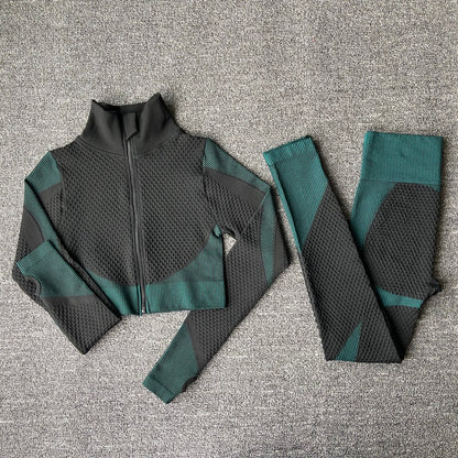 Variant image for Dam Sportset Yoga Monokrom Nylon-16