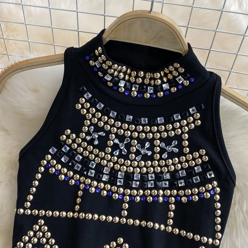 Snygga Byxor Dam Geometrisk Stil Medium Midjehöjd Polyester 6