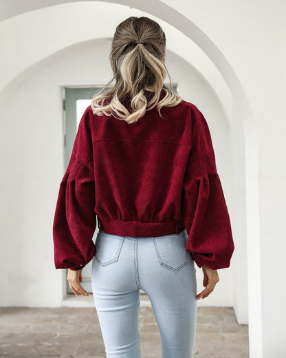 Damjacka Bomberstil Elegant Polyester-5