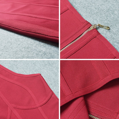 Dam Ärmlös Sommarklänning Randig Bomull-3