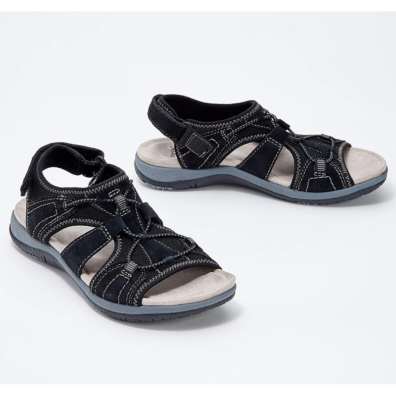 Dam Sandaler Justerbara Remmar Luftpermeabla Material 4