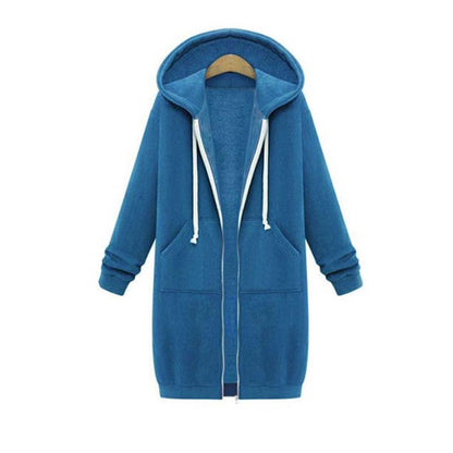 Damjacka Sweatshirt i Traditionell Snitt - Högkvalitativ Jacka för Dam, Elegant och Bekväm Passform 8