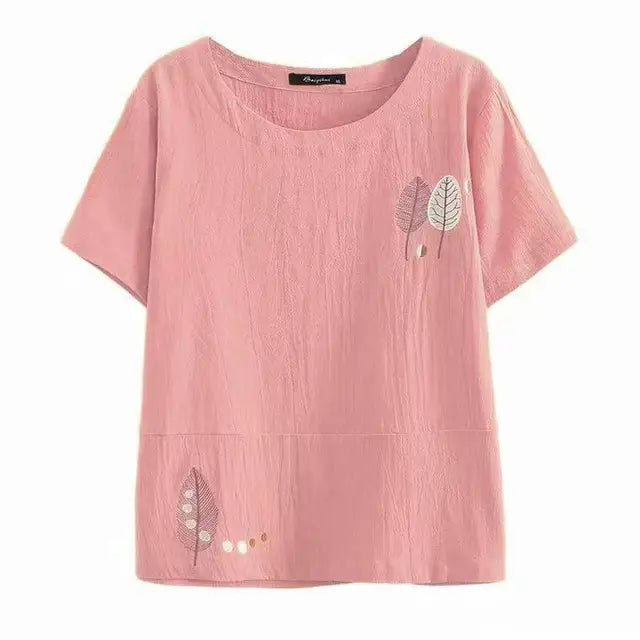 Skjortklänning Dam Elegant Design i 100% Bomull för Vardag och Fest 1