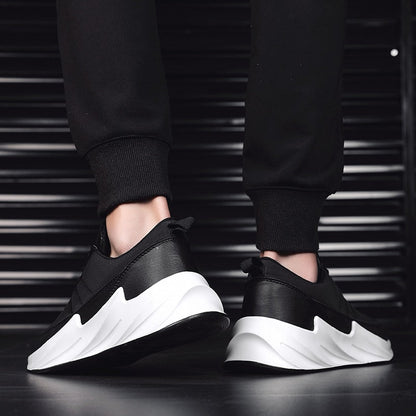 Unisex Sneakers Sportig Design Textil Syntet-6