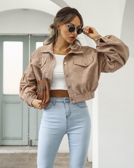 Damjacka Bomberstil Elegant Polyester-1