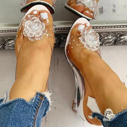 Dam Sandal Mjuk Ergonomisk PU Design-3