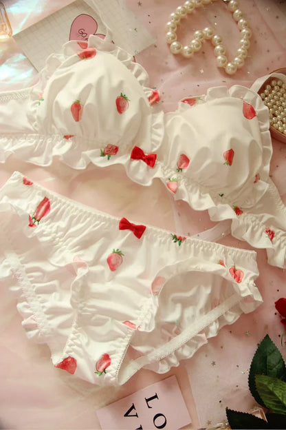 Damunderkläder Set med Justerbara Remmar i Polyester - Snygga Underkläder Dam 3