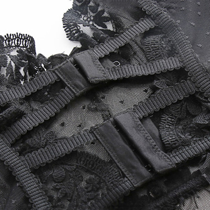 Dam Topp Spetsdetalj Polyester Spandex för Fest och Avslappnade Tillfällen-3