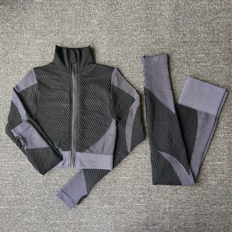 Variant image for Dam Sportset Yoga Monokrom Nylon-1