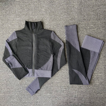 Variant image for Dam Sportset Yoga Monokrom Nylon-1