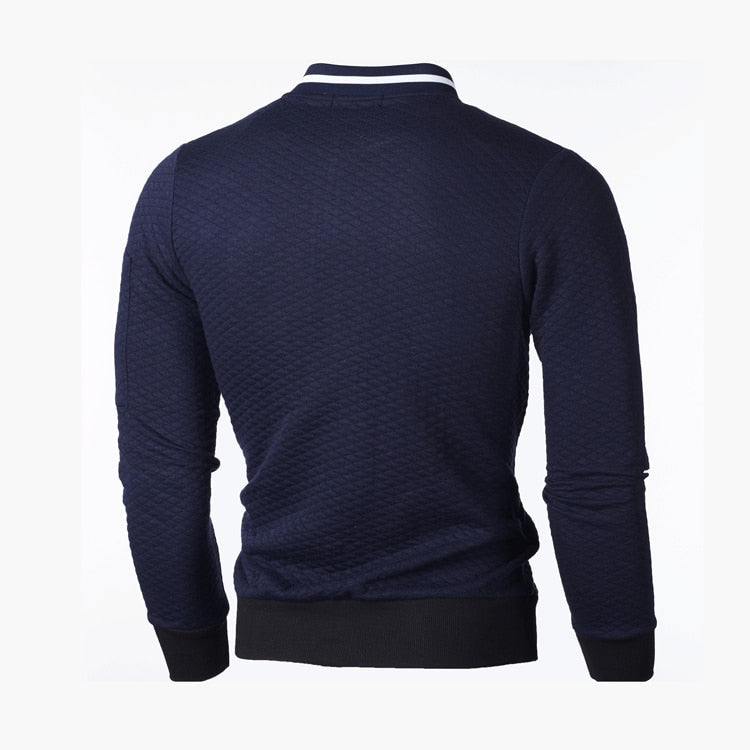 Svart Dunväst Herr Slim Fit med Rutigt Mönster – 100% Polyester, Mångsidig och Sportig Design 3
