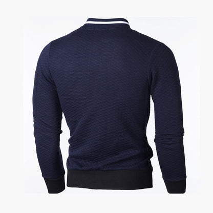 Svart Dunväst Herr Slim Fit med Rutigt Mönster – 100% Polyester, Mångsidig och Sportig Design 3