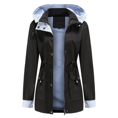 Variant image for Junior Vindbrytare Jacka med Huva Vattenavvisande Polyester-7
