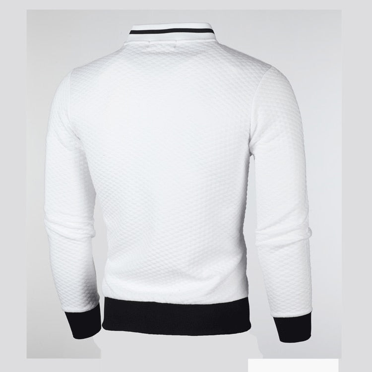 Svart Dunväst Herr Slim Fit med Rutigt Mönster – 100% Polyester, Mångsidig och Sportig Design 4