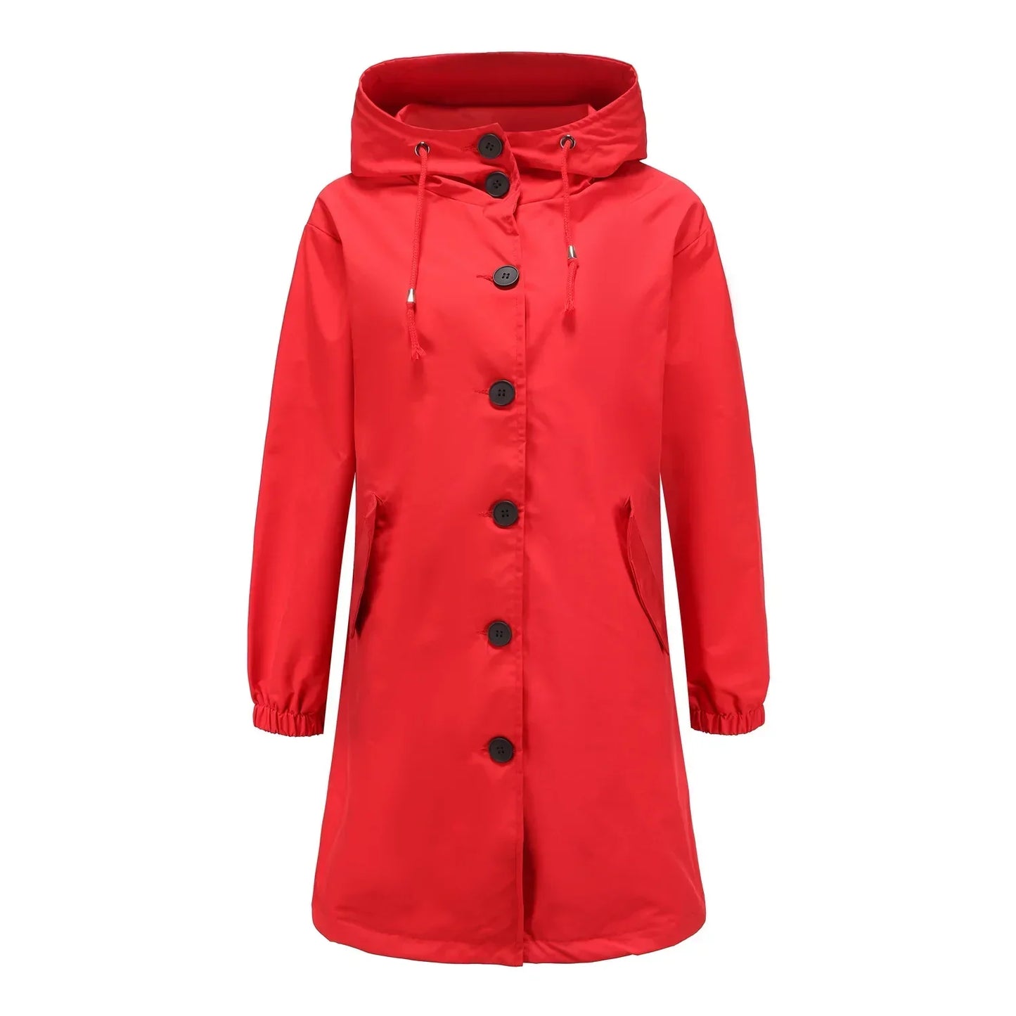 Variant image for Dam Trenchcoat Vattenavvisande Klassisk Stil Långt Tyg-6
