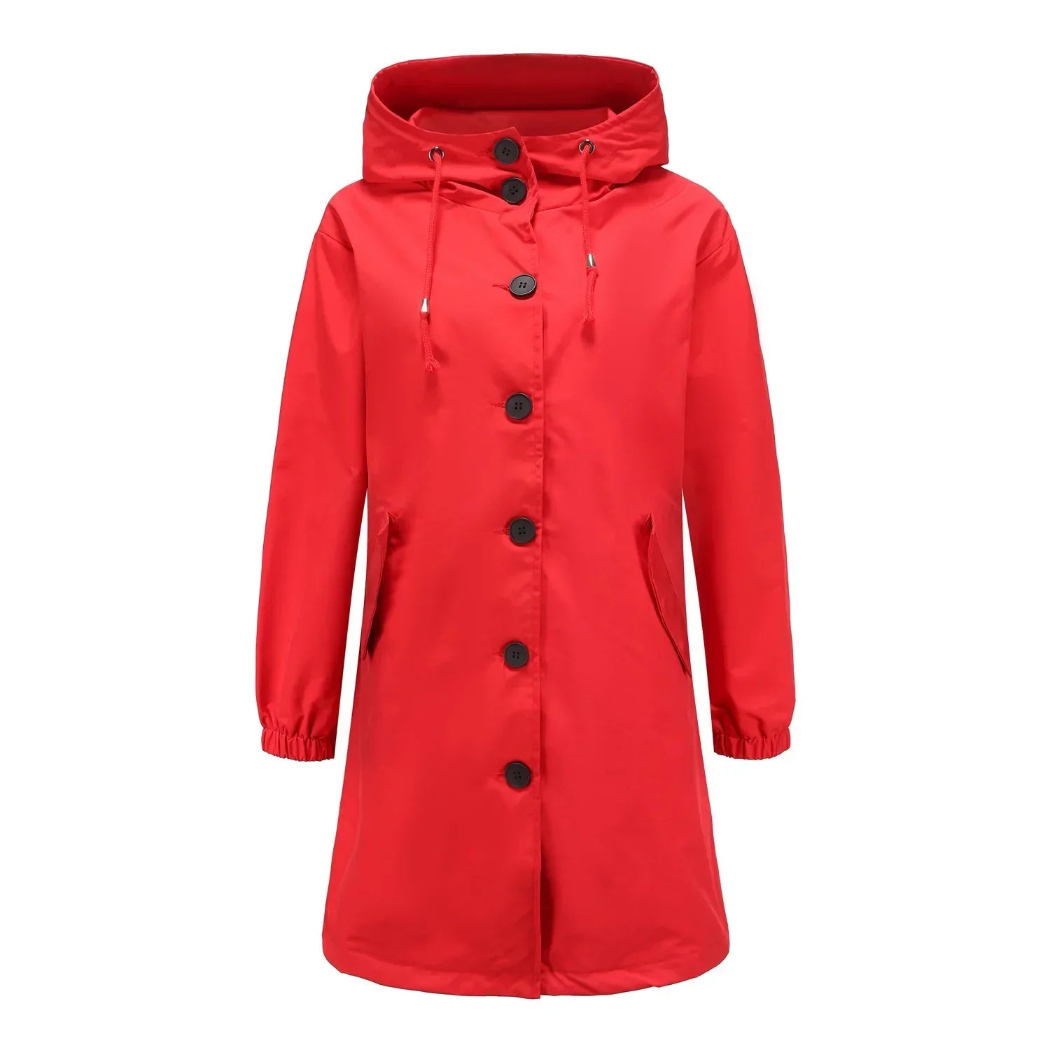 Variant image for Dam Trenchcoat Vattenavvisande Klassisk Stil Långt Tyg-6