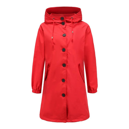 Variant image for Dam Trenchcoat Vattenavvisande Klassisk Stil Långt Tyg-6
