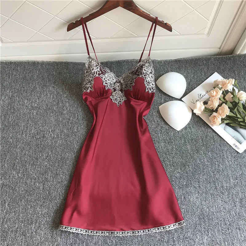 Variant image for Dam Nattklänning Ärmlös Mjuk Rayon-8