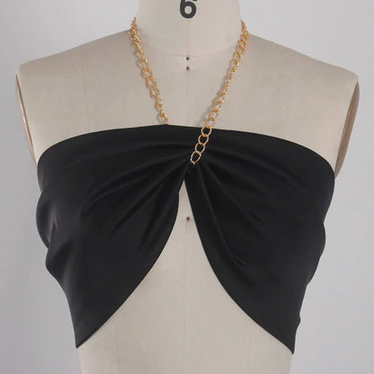 Variant image for Dam Crop Top Blommönster med Paljetter Polyester-6