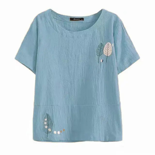 Skjortklänning Dam Elegant Design i 100% Bomull för Vardag och Fest 6