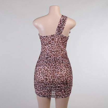 Kvinnors Miniklänning Dubbla Remmar Polyester Spandex 6