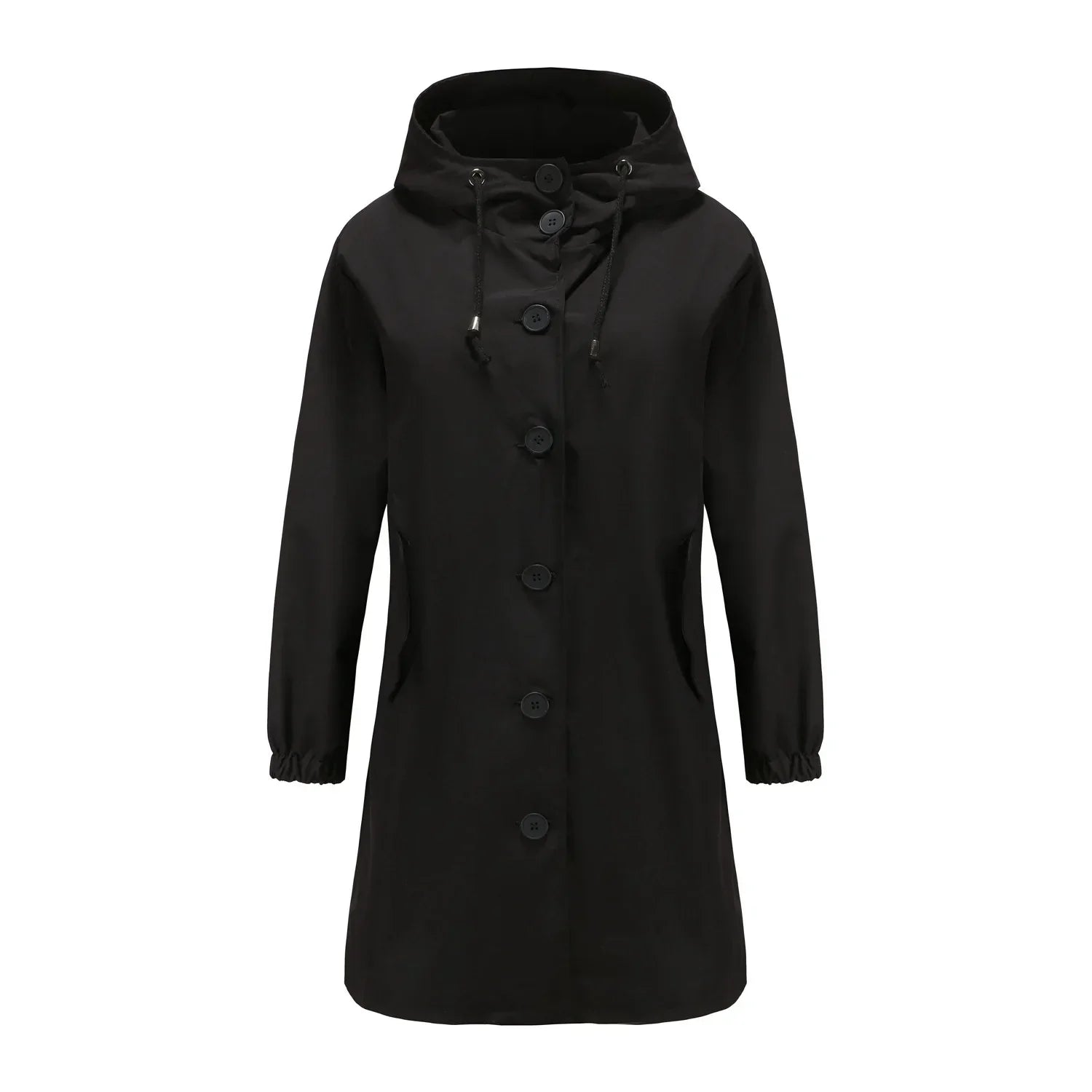 Variant image for Dam Trenchcoat Vattenavvisande Klassisk Stil Långt Tyg-2