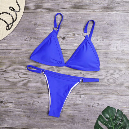 Variant image for Dam Bikini med Ringdetaljer i Nylon Elastan-37