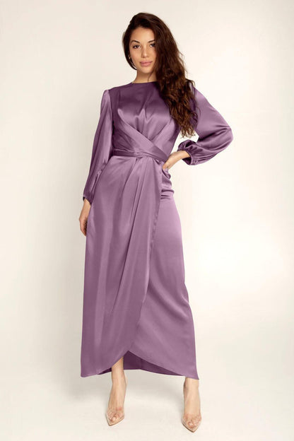 Variant image for Dam Klänning Elegant Draperad Polyester För Speciella Tillfällen-26