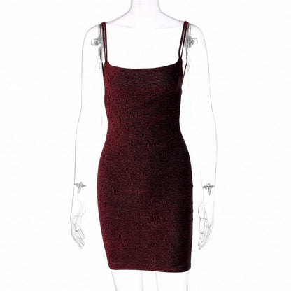 Dam Aftonklänning Paljetter Elegant Polyester för Festliga Tillfällen-3