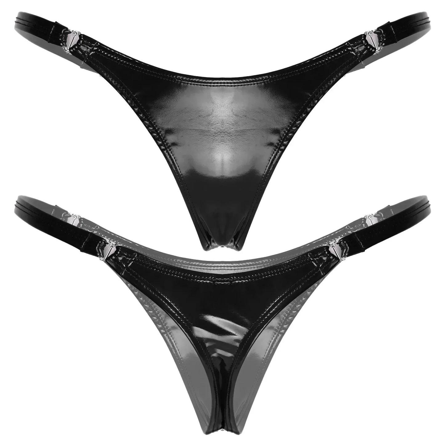 Dam Stringtanga Öppen Design Nylon-1