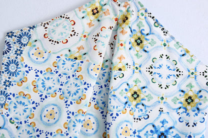 Dam Spaghettitopp Geometrisk Polyester Festtoppar-5