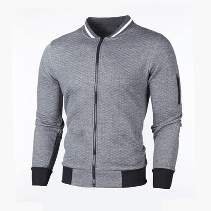 Svart Dunväst Herr Slim Fit med Rutigt Mönster – 100% Polyester, Mångsidig och Sportig Design 1