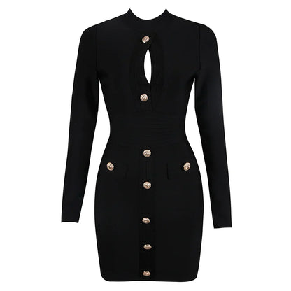 Variant image for Dam Miniklänning Bodycon Glittrig Polyester Spandex-1