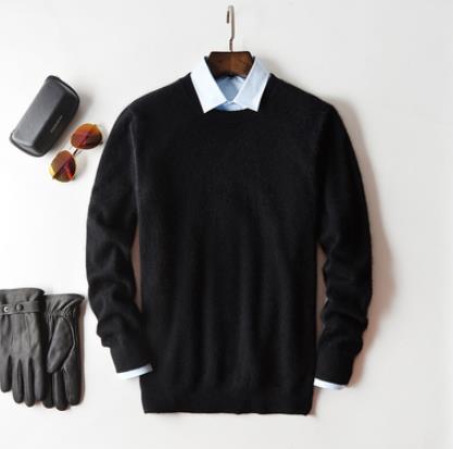 Stickad Dam Tröja i Kashmirmix – Tidlös Stil, Mjuk och Bekväm, Perfekt för Alla Tillfällen, Finns i S, M, L, XL 1