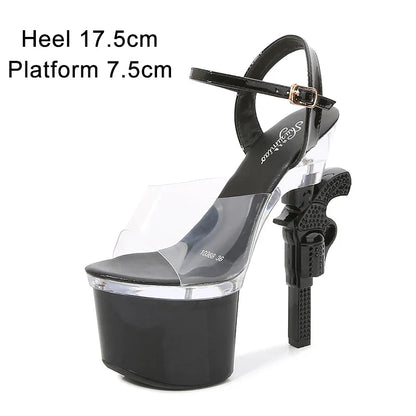 Variant image for Dam Sandal Pump Elegant PVC Gummisula-1