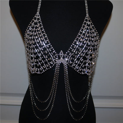 Damer Kroppssmycken Geometrisk Design Koppar med Strass-3