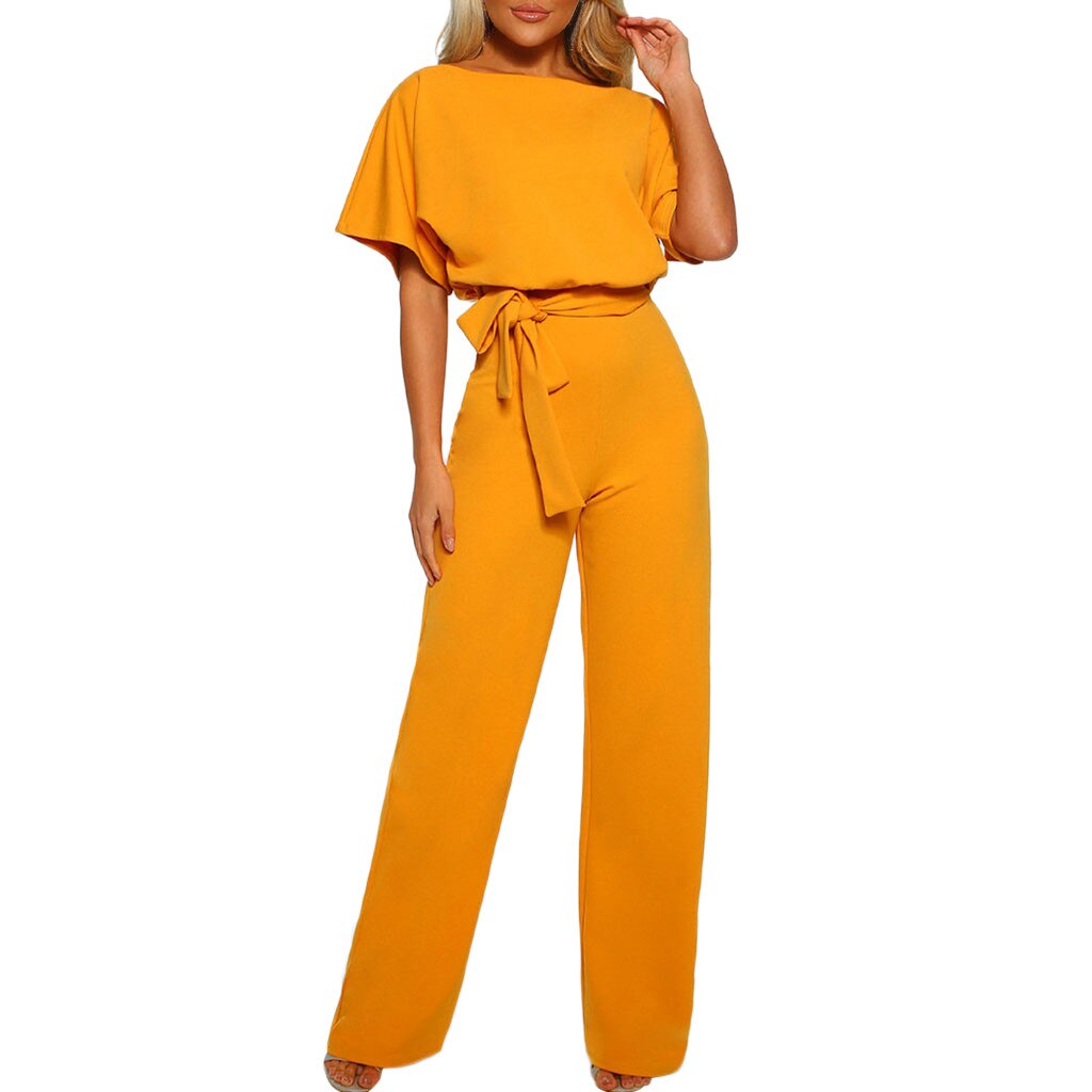 Dam Jumpsuit Trendig Design Hög Kvalitet Polyester-1