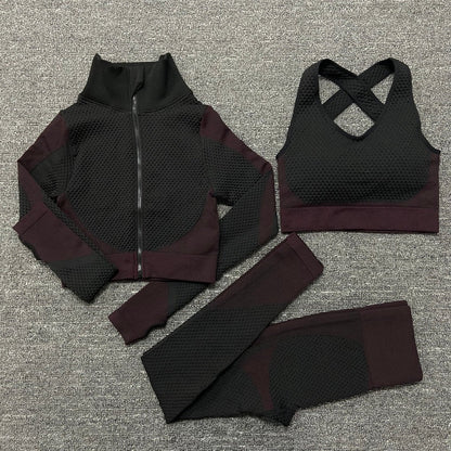Variant image for Dam Sportset Yoga Monokrom Nylon-34