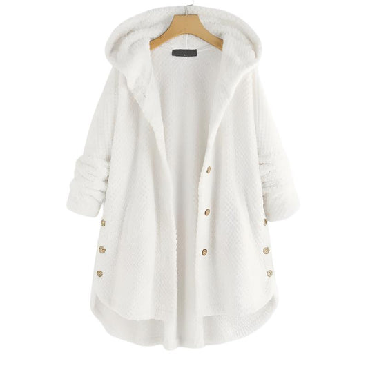 Dam Huva Fleece Elegant Mysig Design 1