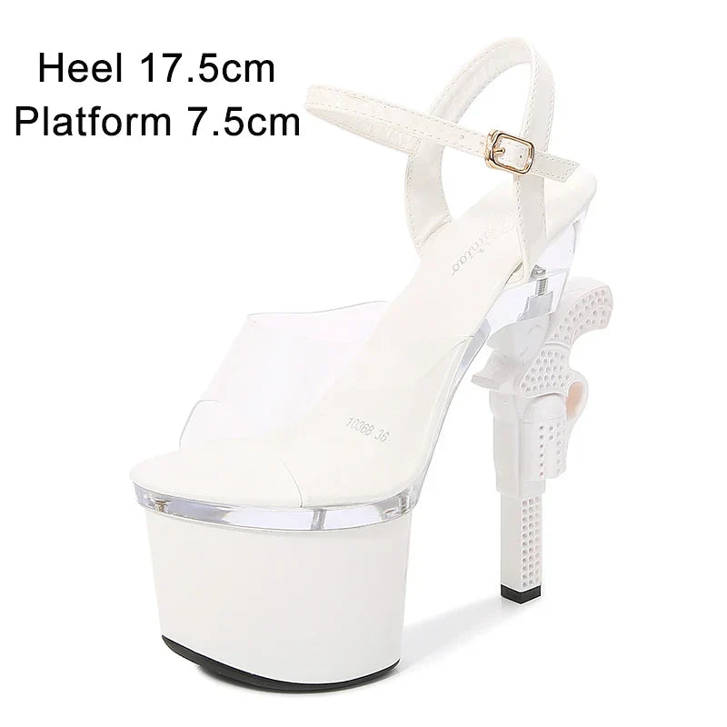 Variant image for Dam Sandal Pump Elegant PVC Gummisula-41