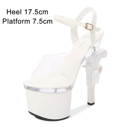 Variant image for Dam Sandal Pump Elegant PVC Gummisula-41