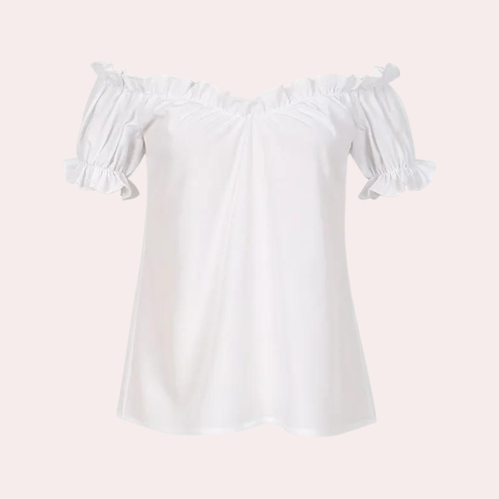 Kvinnors Midi-Dirndl Klänning Klassisk Högkvalitativt Tyg-4