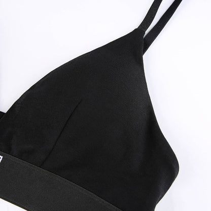 Dam Sömlös Behå i Bomull och Spandex-4