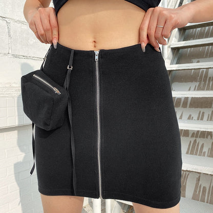 Dam Stickad Klänning Turtleneck Bomull och Spandex-4